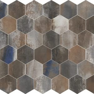 Alternative view of Hexagone Metal Rainbow 21,5x25