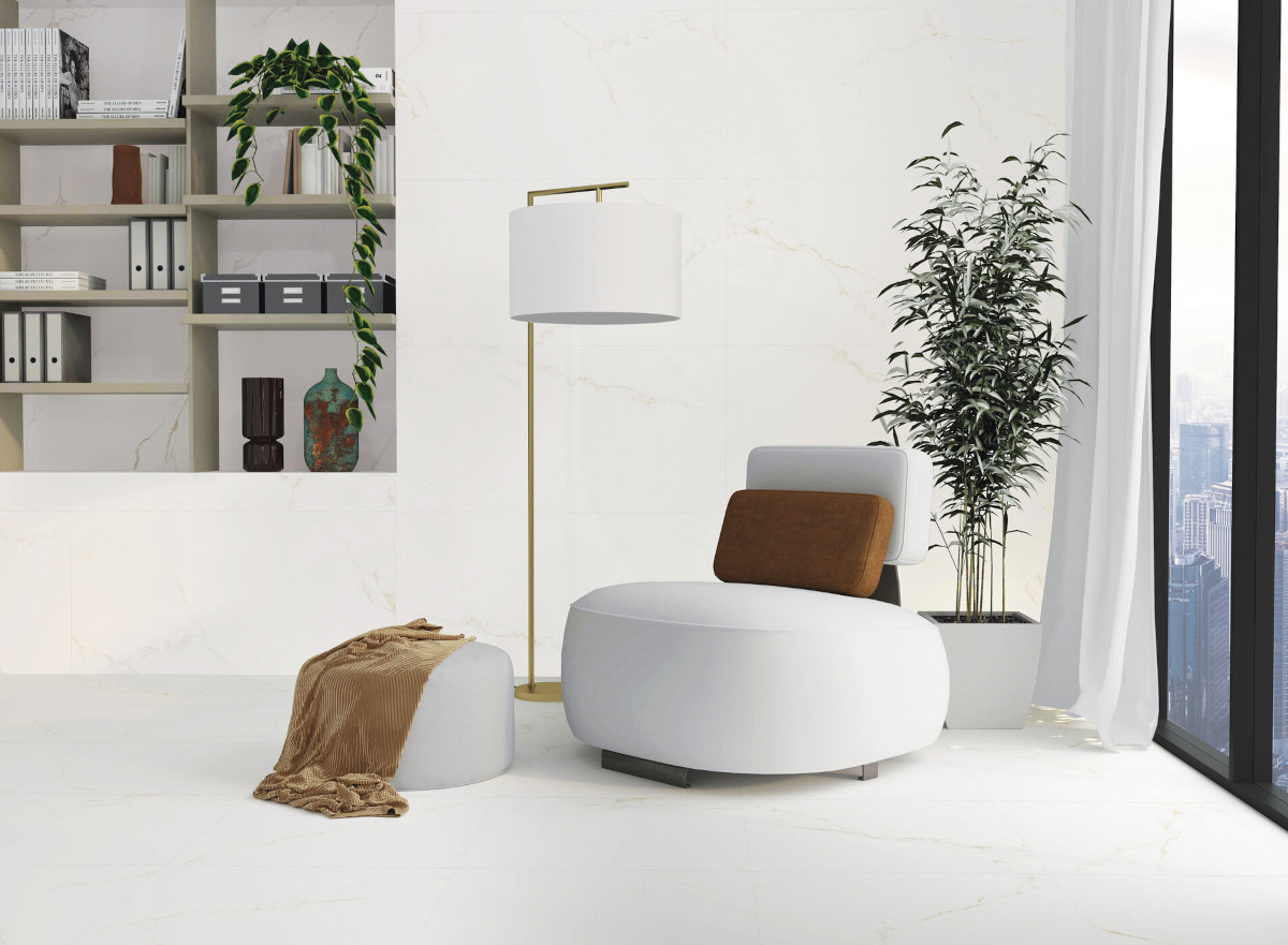 BERGIOLA White 120x120